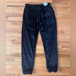 Velvet sweatpants